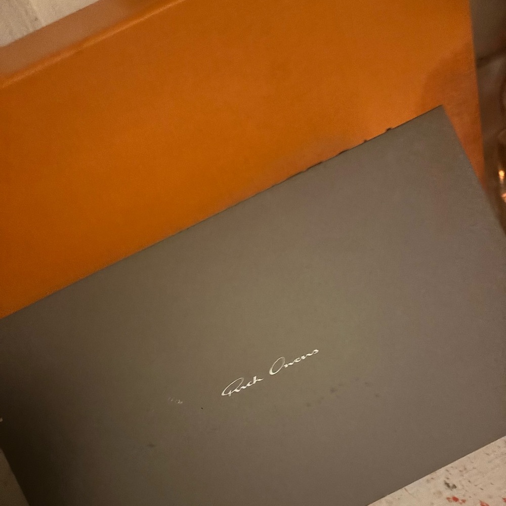 Rick Owens Black and Brown Box